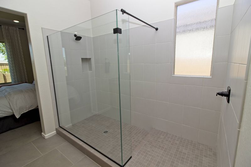 Modern Shower with Tiles